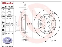 BREMBO 09.F383.11