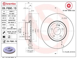 BREMBO 09.F690.13