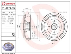 BREMBO 14.B976.50