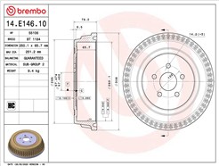 BREMBO 14.E146.10