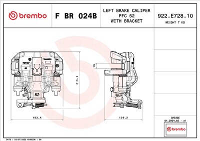 BREMBO F BR 024B EAN: 8020584548288.