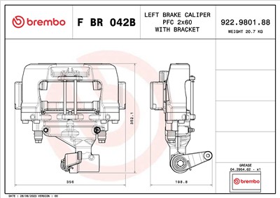 BREMBO F BR 042B EAN: 8020584548509.