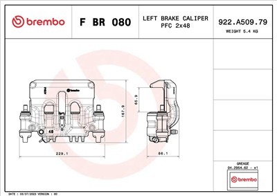 BREMBO F BR 080