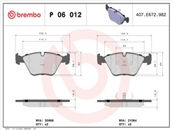 BREMBO P 06 012
