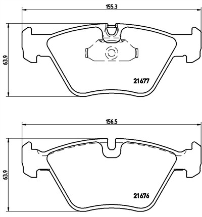 BREMBO P 06 022 Číslo výrobce: 21676. EAN: 8020584050224.