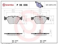 BREMBO P 06 036