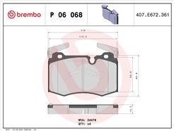 BREMBO P 06 068