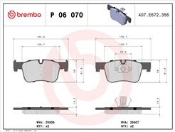 BREMBO P 06 070