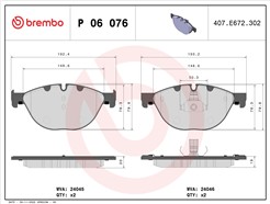 BREMBO P 06 076