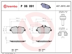 BREMBO P 06 091