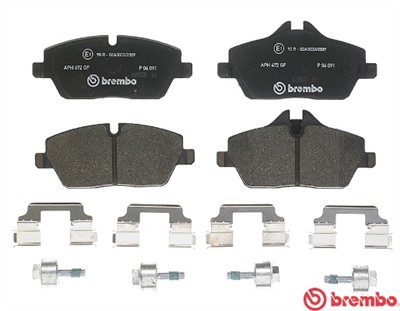 BREMBO P 06 091 Číslo výrobce: 23916. EAN: 8020584080214.