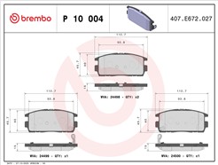 BREMBO P 10 004