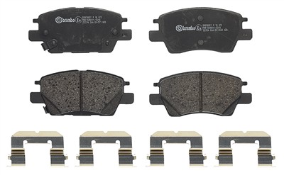 BREMBO P 10 073 Číslo výrobce: 22334. EAN: 8020584115282.