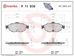 BREMBO P 11 016