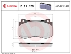 BREMBO P 11 023