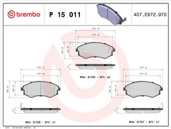 BREMBO P 15 011