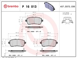 BREMBO P 16 013