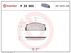 BREMBO P 23 003