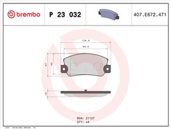 BREMBO P 23 032