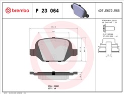 BREMBO P 23 064