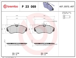 BREMBO P 23 069