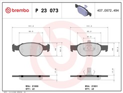 BREMBO P 23 073