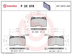 BREMBO P 23 078