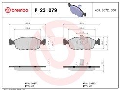 BREMBO P 23 079