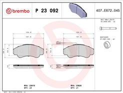 BREMBO P 23 092