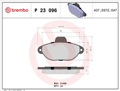 BREMBO P 23 096