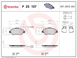BREMBO P 23 107