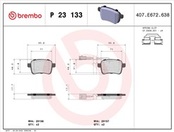 BREMBO P 23 133