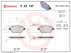 BREMBO P 23 137