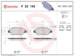 BREMBO P 23 145