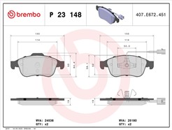 BREMBO P 23 148