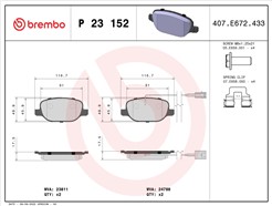 BREMBO P 23 152
