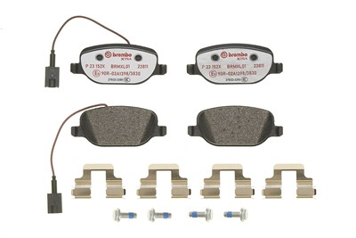 BREMBO P 23 152X Číslo výrobce: 24788. EAN: 8020584068724.