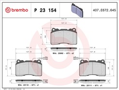 BREMBO P 23 154