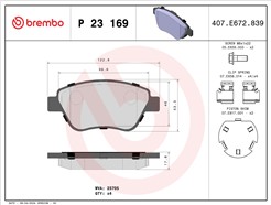 BREMBO P 23 169