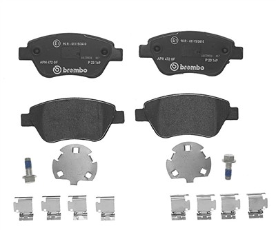 BREMBO P 23 169 Číslo výrobce: 23705. EAN: 8020584084038.