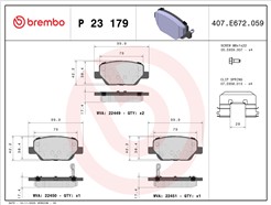 BREMBO P 23 179