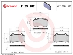 BREMBO P 23 182