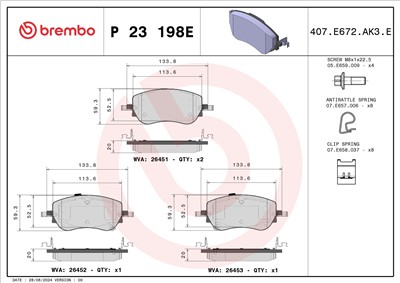 BREMBO P 23 198E