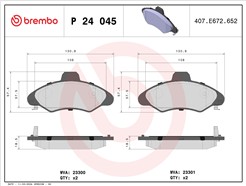 BREMBO P 24 045