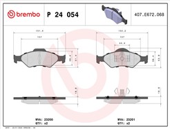 BREMBO P 24 054