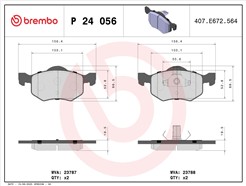 BREMBO P 24 056