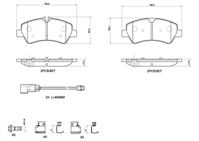 BREMBO P 24 187G Číslo výrobce: 25603. EAN: 8020584125090.