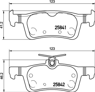 BREMBO P 24 204 Číslo výrobce: 25841. EAN: 8020584087206.