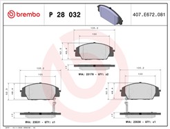 BREMBO P 28 032