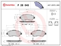 BREMBO P 28 045